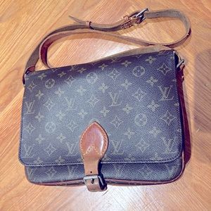 Vintage Louis Vuitton Cartouchiere GM date code 822